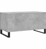 VidaXL Salontafel 90x44,5x45 cm bewerkt hout betongrijs