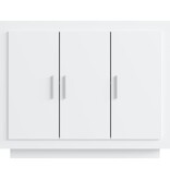 VidaXL Dressoir 92x35x75 cm bewerkt hout wit