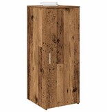 VidaXL Opbergkast 40x45x103,5 cm bewerkt hout oud houtkleurig