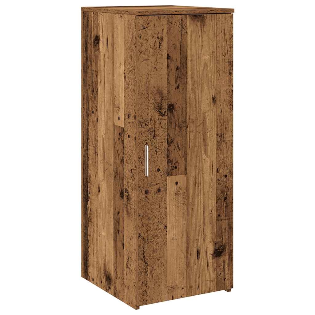 VidaXL Opbergkast 40x45x103,5 cm bewerkt hout oud houtkleurig