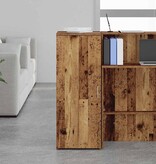 VidaXL Opbergkast 40x45x103,5 cm bewerkt hout oud houtkleurig