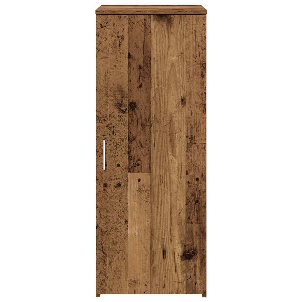VidaXL Opbergkast 40x45x103,5 cm bewerkt hout oud houtkleurig