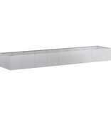 VidaXL Plantenbak 360x80x40 cm gegalvaniseerd staal