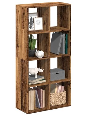 VidaXL Kamerscherm / boekenkast 69,5x29x137,5 cm hout oud houtkleur