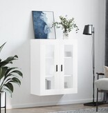 VidaXL Hangkast 69,5x34x90 cm wit