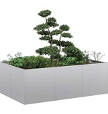 VidaXL Plantenbak 120x80x40 cm gegalvaniseerd staal