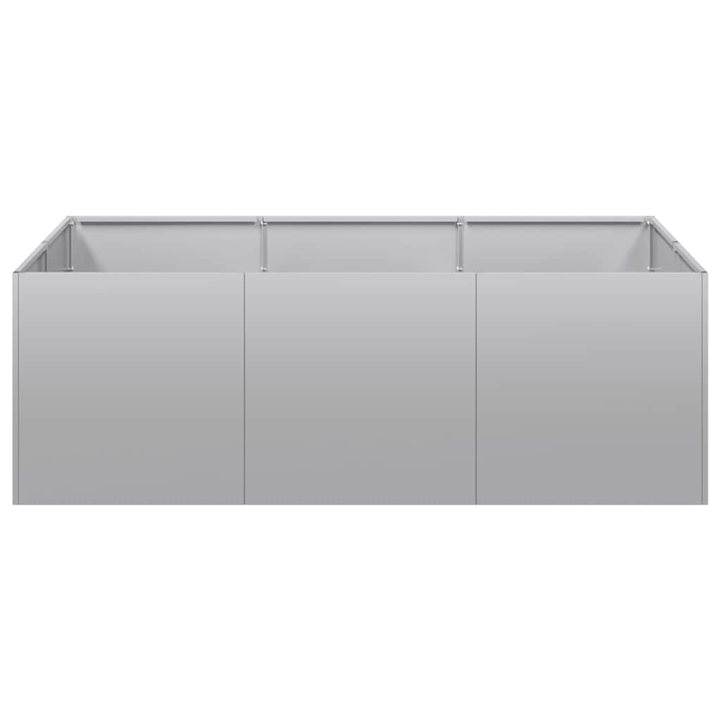 VidaXL Plantenbak 120x80x40 cm gegalvaniseerd staal