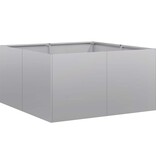 VidaXL Plantenbak 80x80x40 cm gegalvaniseerd staal