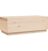 VidaXL Salontafel 100x50x35 cm massief grenenhout
