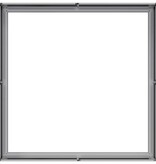 VidaXL Plantenbak 100x100x30 cm gegalvaniseerd staal