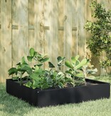 VidaXL Plantenbak verhoogd 100x100x33,5 cm staal zwart