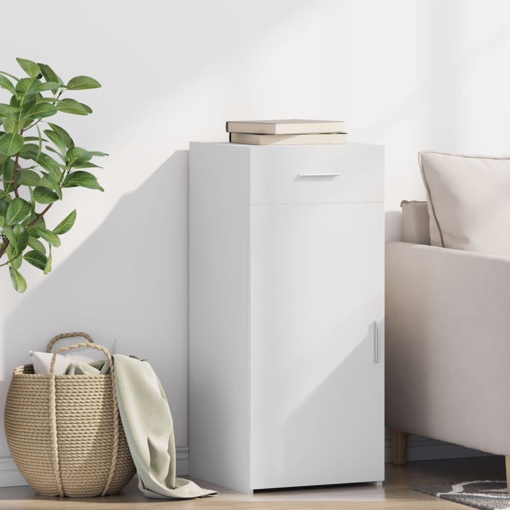 VidaXL Dressoir 40x42,5x93 cm bewerkt hout wit