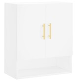 VidaXL Wandkast 60x31x70 cm bewerkt hout wit