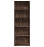 VidaXL Boekenkast 60x24x176 cm bewerkt hout bruin eikenkleurig