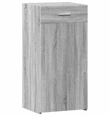 VidaXL Dressoir 45x42,5x93 cm bewerkt hout grijs sonoma eikenkleurig