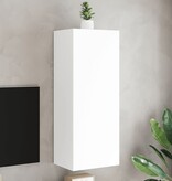VidaXL Tv-wandmeubel 40,5x30x102 cm bewerkt hout wit
