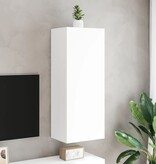 VidaXL Tv-wandmeubel 40,5x30x102 cm bewerkt hout wit