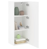 VidaXL Tv-wandmeubel 40,5x30x102 cm bewerkt hout wit