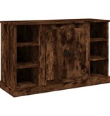 VidaXL Dressoir 100x35,5x60 cm bewerkt hout gerookt eikenkleurig