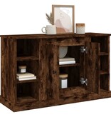 VidaXL Dressoir 100x35,5x60 cm bewerkt hout gerookt eikenkleurig
