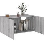 VidaXL Hangkast 80x39x40 cm bewerkt hout grijs sonoma eikenkleurig
