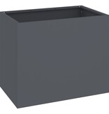 VidaXL Tuin Bloempot Antraciet 50 x 32 x 40 cm Koudgewalst staal