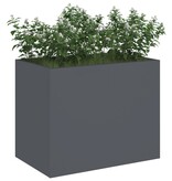VidaXL Tuin Bloempot Antraciet 50 x 32 x 40 cm Koudgewalst staal