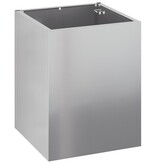 VidaXL Tuin Bloempot Zilver 50 x 32 x 40 cm Gegalvaniseerd staal