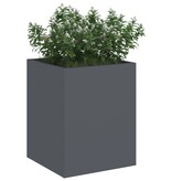 VidaXL Tuin Bloempot Antraciet 50 x 32 x 40 cm Koudgewalst staal