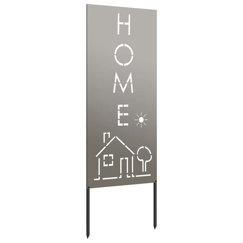 VidaXL Tuin decoratief paneel Roestig 50 x 140 cm Verweerd staal