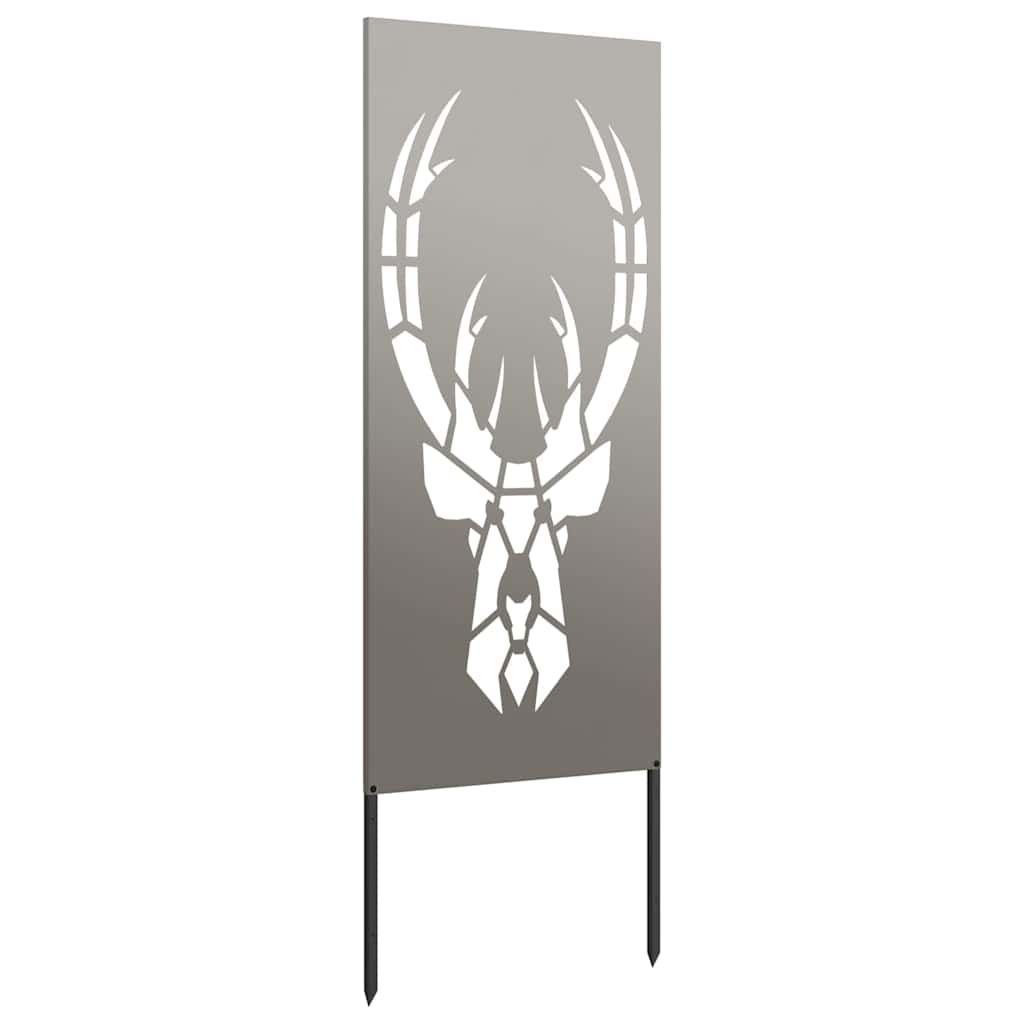 VidaXL Tuin decoratief paneel Roestig 50 x 140 cm Verweerd staal