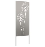 VidaXL Tuin decoratief paneel Roestig 50 x 140 cm Verweerd staal