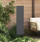 VidaXL Tuin decoratief paneel Antraciet 32 x 140 cm Koudgewalst staal