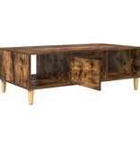 VidaXL met opslag met de deur Gerookt eiken 103.5 x 60 x 35 cm Bewerkt hout