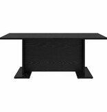 VidaXL Salontafel Anders Zwart eiken 103,5 x 60 x 40 cm Bewerkt hout