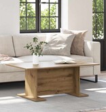 VidaXL Salontafel Anders artisanaal eikenkleurig 103,5 x 60 x 40 cm