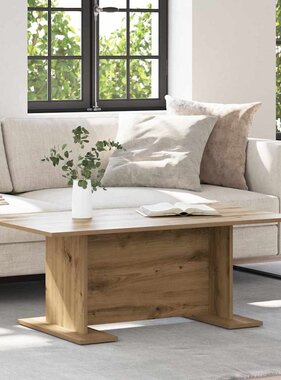 VidaXL Salontafel Anders artisanaal eikenkleurig 103,5 x 60 x 40 cm