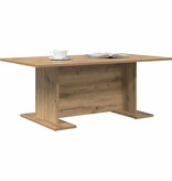 VidaXL Salontafel Anders artisanaal eikenkleurig 103,5 x 60 x 40 cm