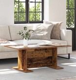 VidaXL Salontafel Anders Oud hout 103,5 x 60 x 40 cm Bewerkt hout