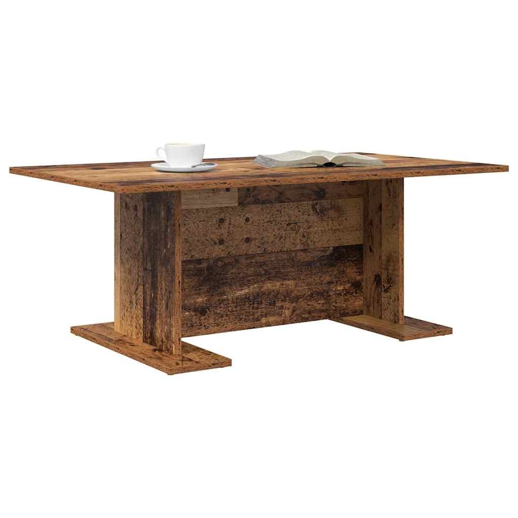 VidaXL Salontafel Anders Oud hout 103,5 x 60 x 40 cm Bewerkt hout