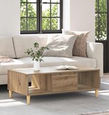 VidaXL artisanaal eikenkleurig 103.5 x 60 x 35 cm Bewerkt hout