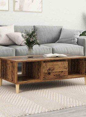 VidaXL met opslag met de deur Oud hout 103.5 x 60 x 35 cm Bewerkt hout