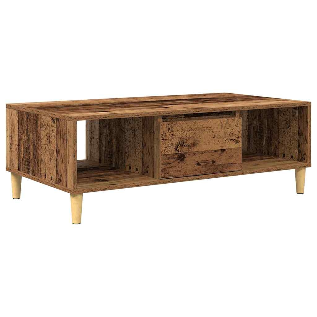 VidaXL met opslag met de deur Oud hout 103.5 x 60 x 35 cm Bewerkt hout