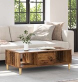 VidaXL met opslag met de deur Oud hout 103.5 x 60 x 35 cm Bewerkt hout