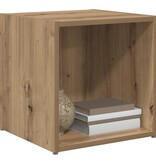 VidaXL TV Kasten 4 stuks Massief Eiken 37x35x37 cm Bewerkt Hout