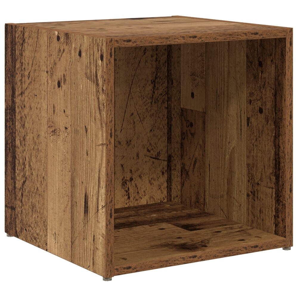 VidaXL TV-kasten - 4 stuks Oud Hout - 37 x 35 x 37 cm - Gefabriceerd Hout