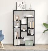 VidaXL Boekenkast Artisan Eiken 72x20x120 cm Bewerkt Hout