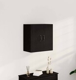 VidaXL Wandkast 60x31x60 cm bewerkt hout zwart eikenkleurig