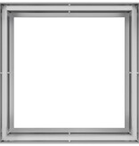 VidaXL Plantenbak 100x100x80 cm gegalvaniseerd staal