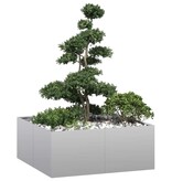 Plantenbak 100x100x40 cm gegalvaniseerd staal